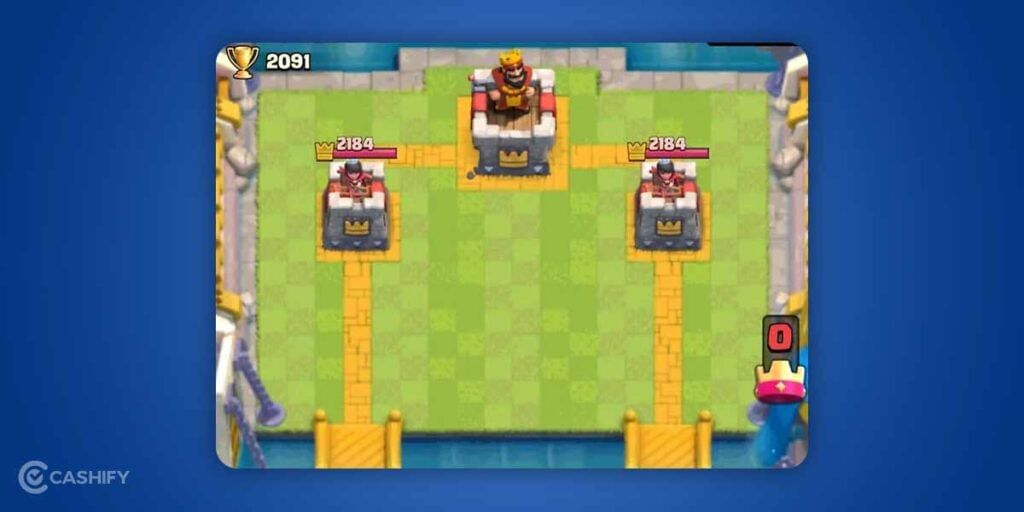 clash royale enemy making moves