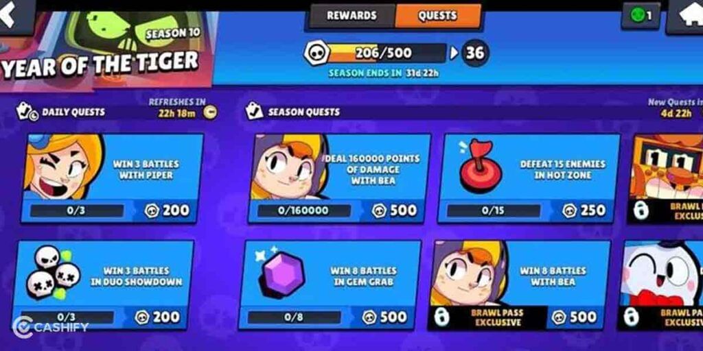 daily quests