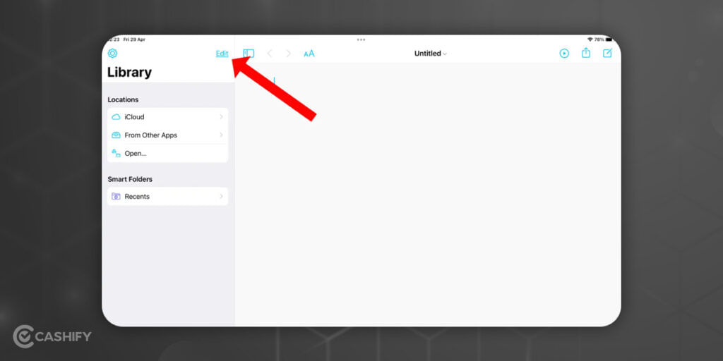 iA Writer app
