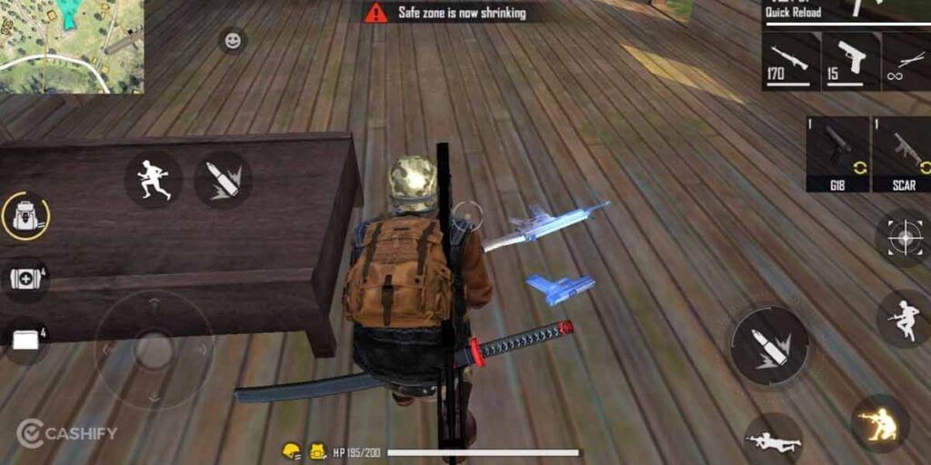 Garena Free Fire looting