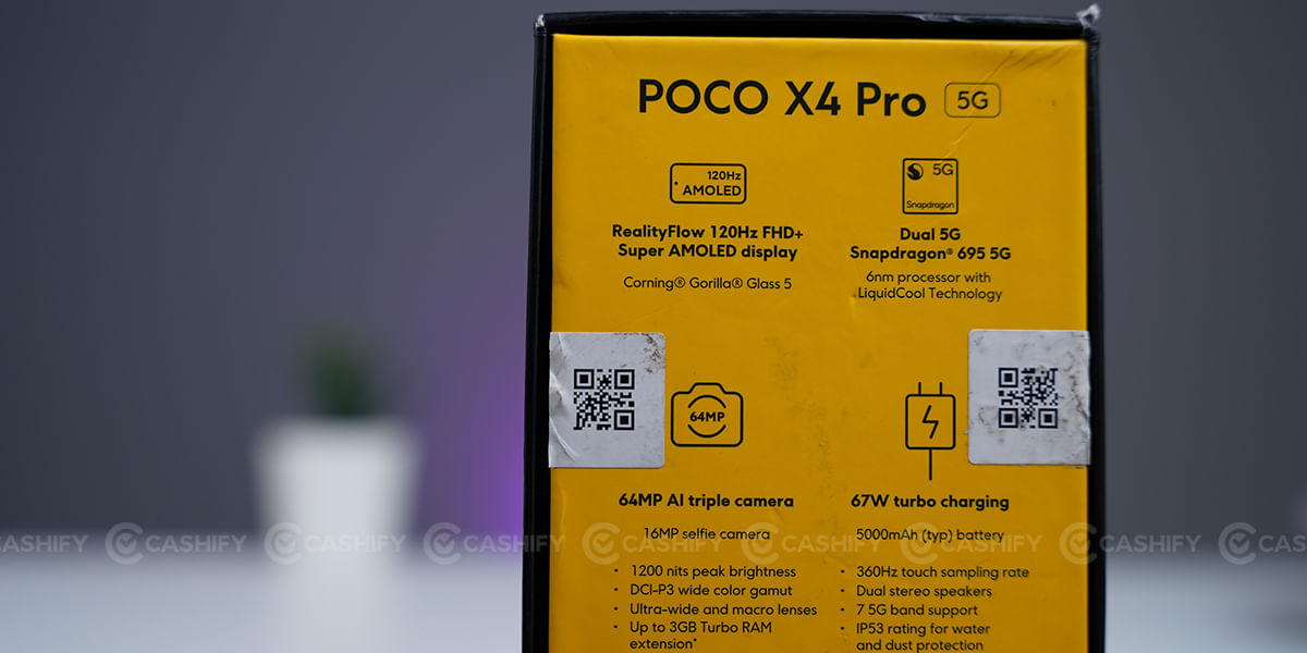 POCO X4 Pro 5G Specs at a glance