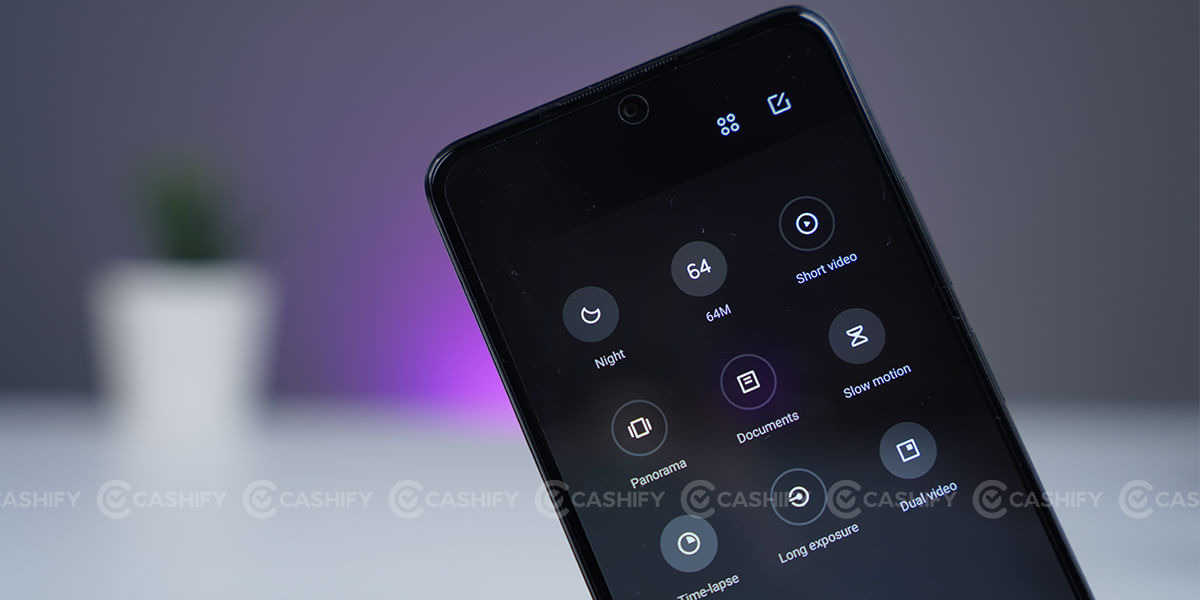 POCO X4 Pro 5G Camera modes