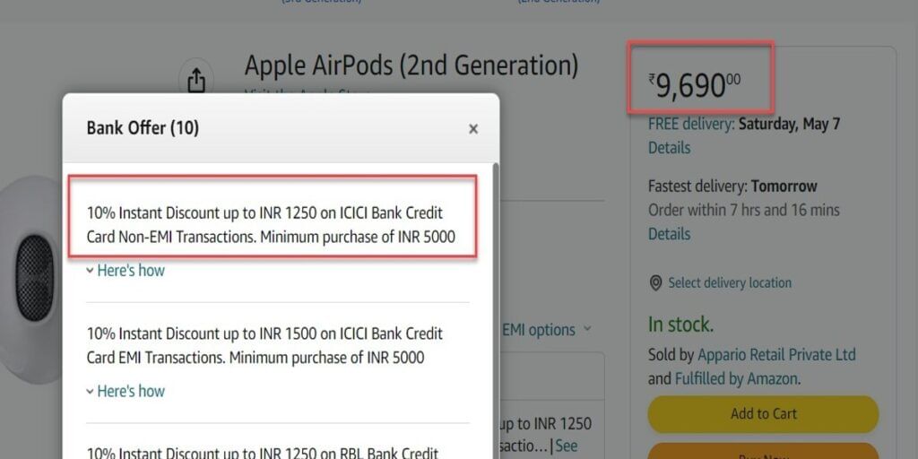 2nd generation Apple Airpods
