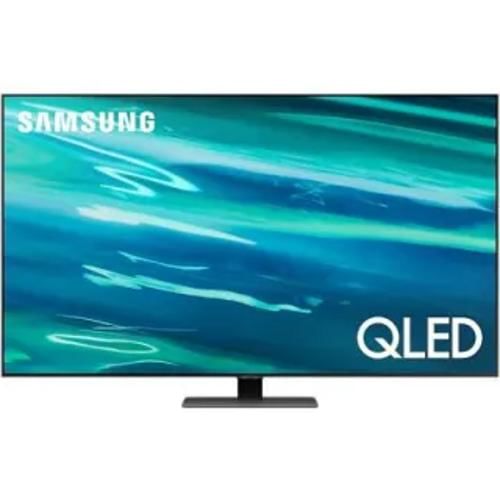 Samsung Qa55Q80Aak 55 Inch Qled 4K Front