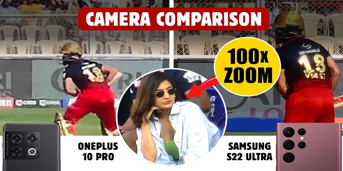 OnePlus 10 Pro vs Samsung S22 Ultra – The IPL Camera Tests!