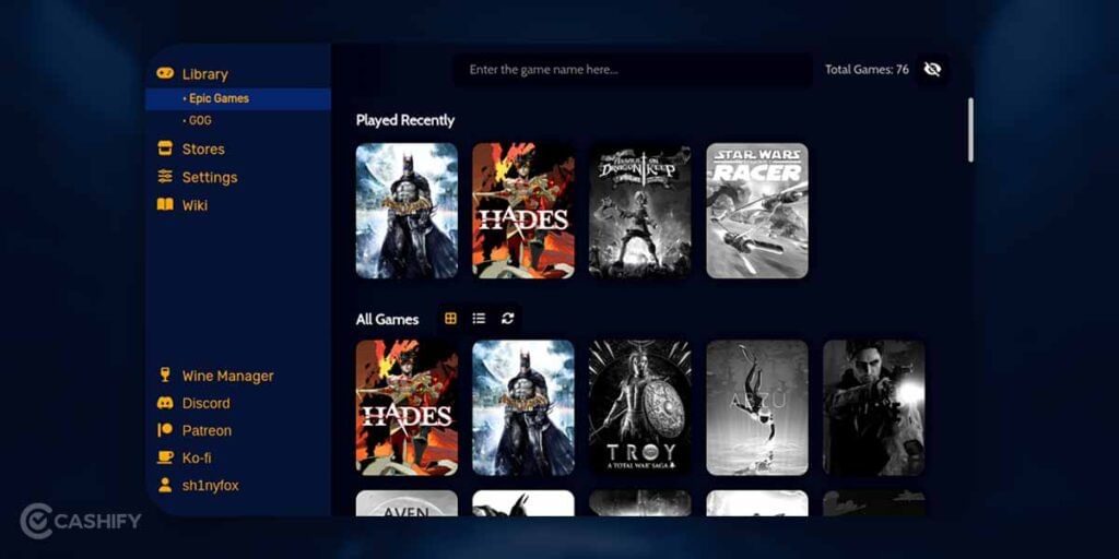Adding Epic Games Store on Steam Deck