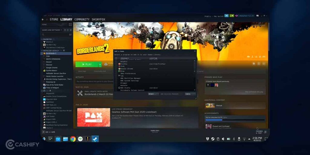 Installing games
