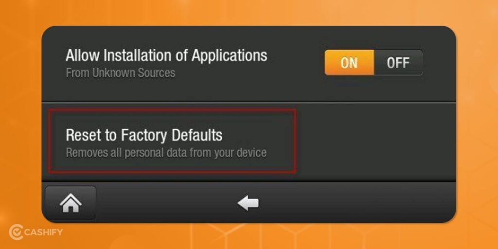 Make sure that the second hand tablet has been reset to factory settings.