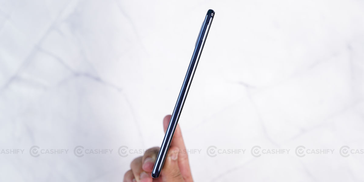 Samsung Galaxy M53 5G left side