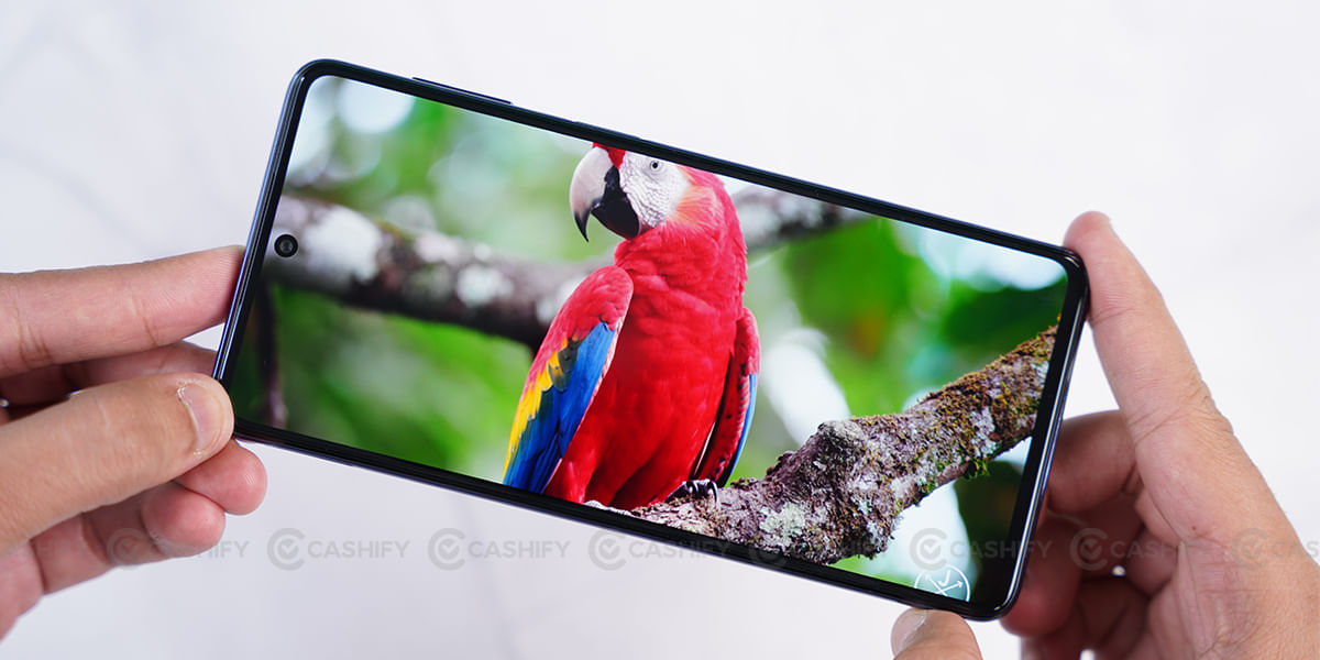 Samsung Galaxy M53 5G Display review