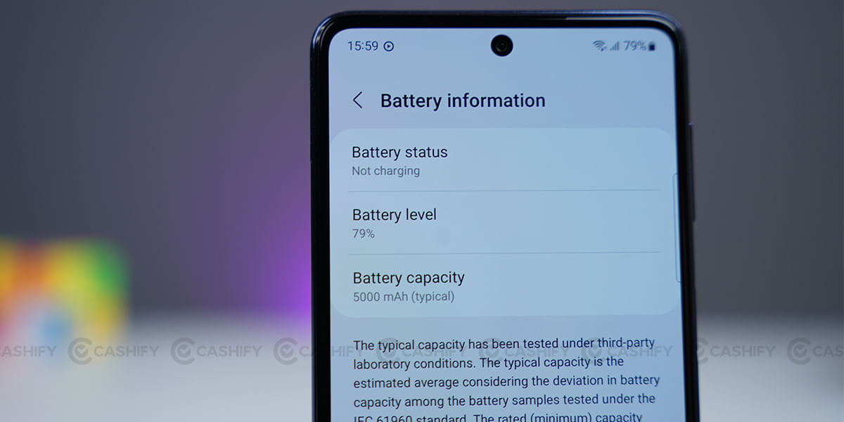 Samsung Galaxy M53 5G Battery