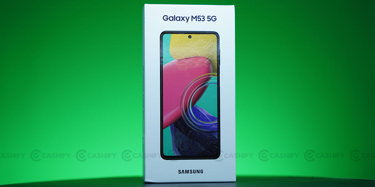 Samsung Galaxy M53 5G box contents