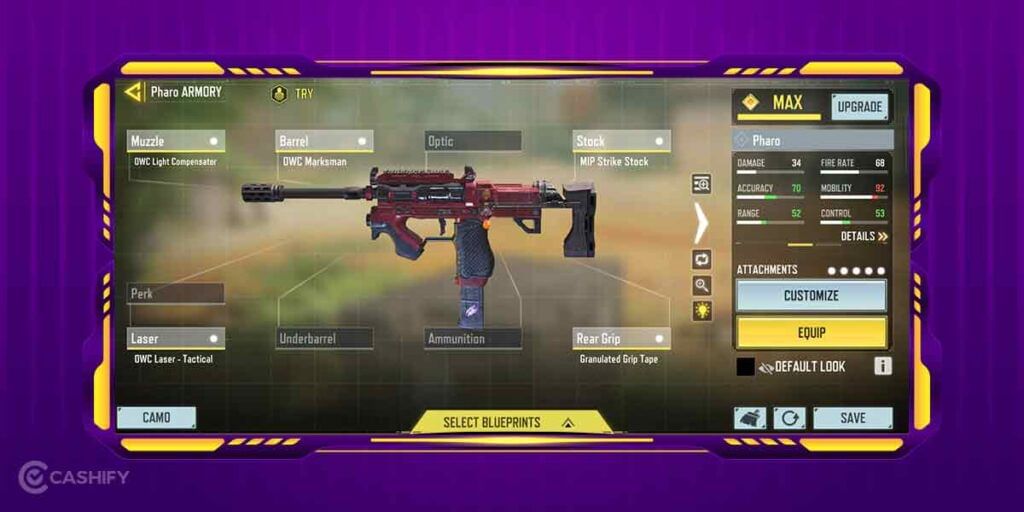Pharo gun COD mobile