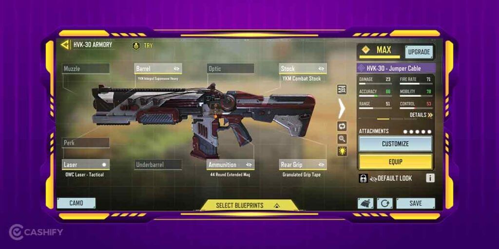 HVK-30 gun COD mobile