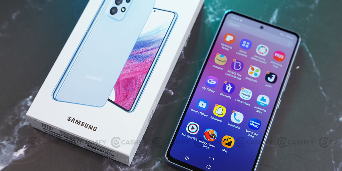 Samsung Galaxy A53 5G bloatware