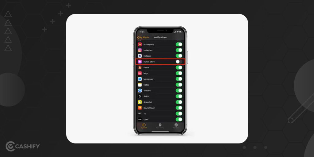 Apple watch series 7 notifications