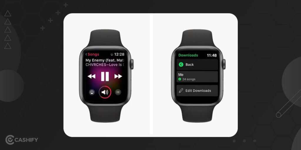 play music on Apple Watch Series 7