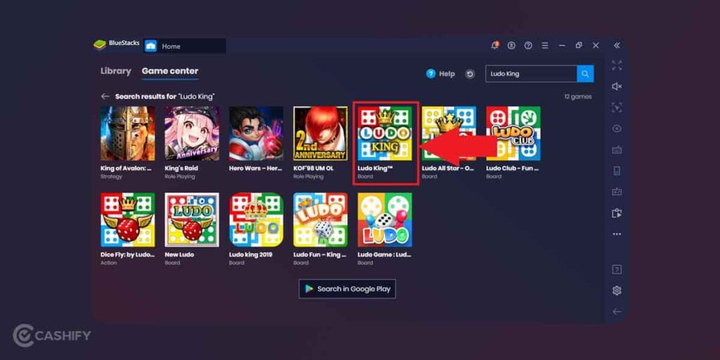 Ludo King on BlueStacks