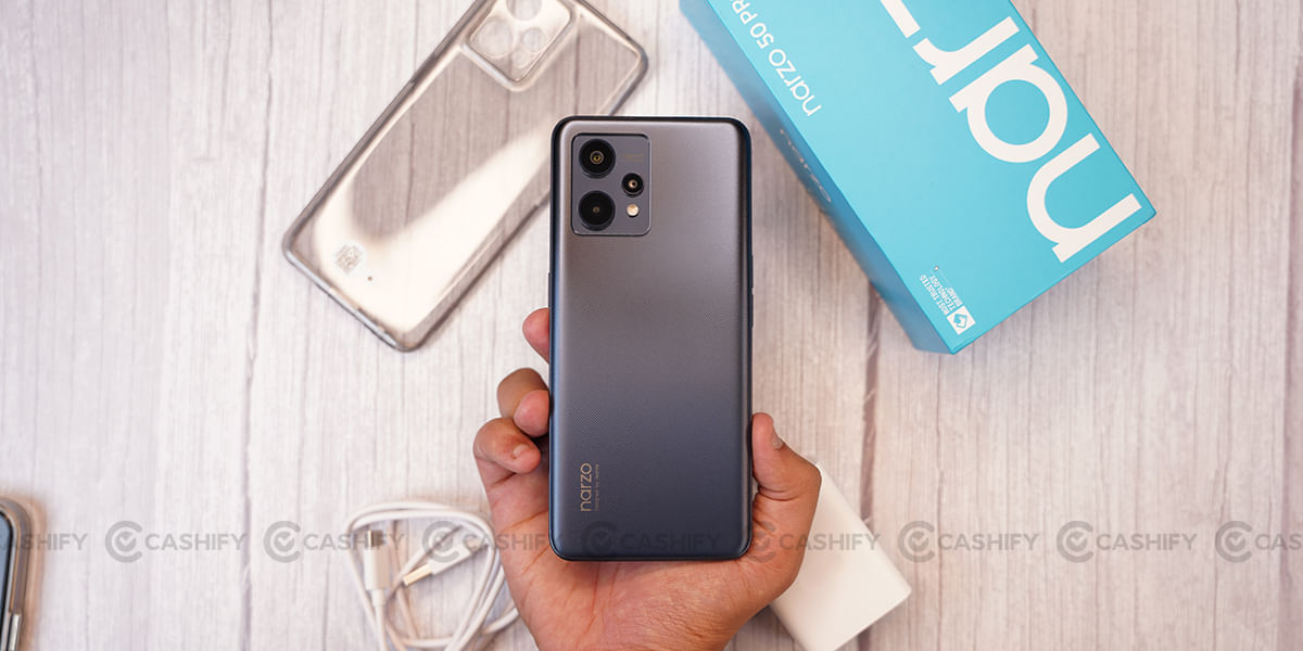 Realme Narzo 50 Pro 5G box contents