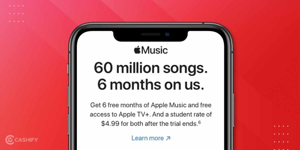 Apple TV+ for free with Apple music