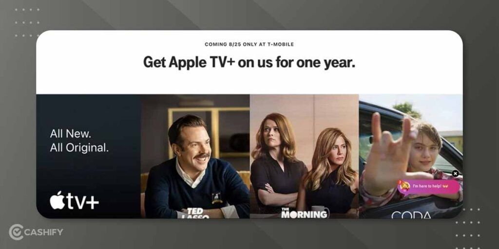 free Apple TV+ with T-Mobile US