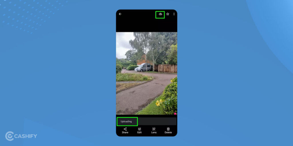 Select a photo from Google Photos