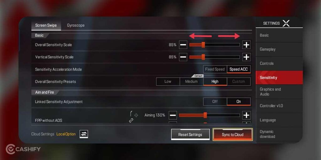Apex legends senstivity