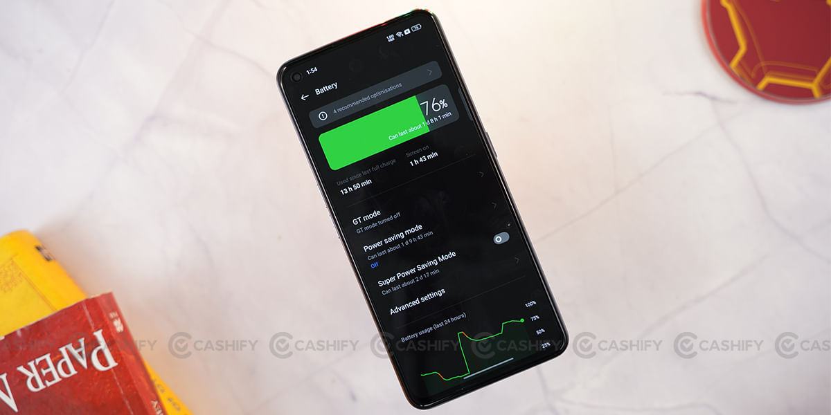 Realme GT 2 5G Battery
