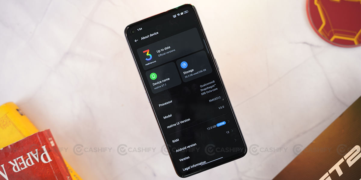 Realme GT 2 5G Software