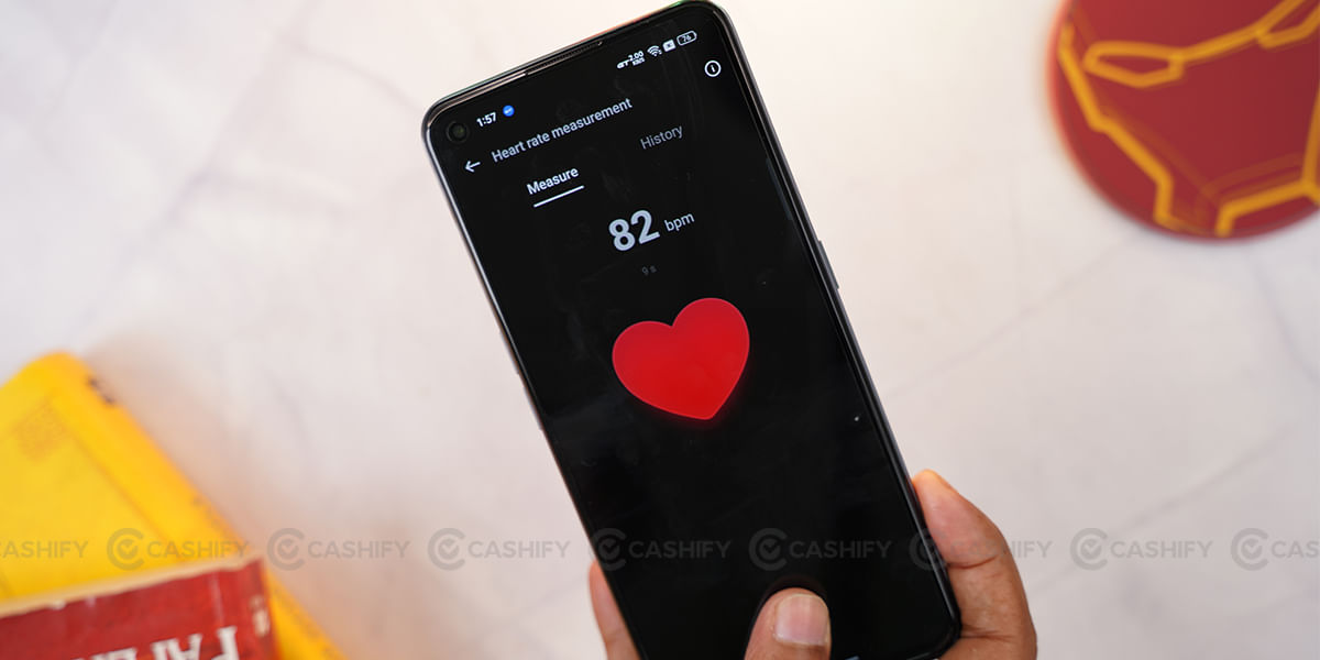 Realme GT 2 5G Heart rate monitor