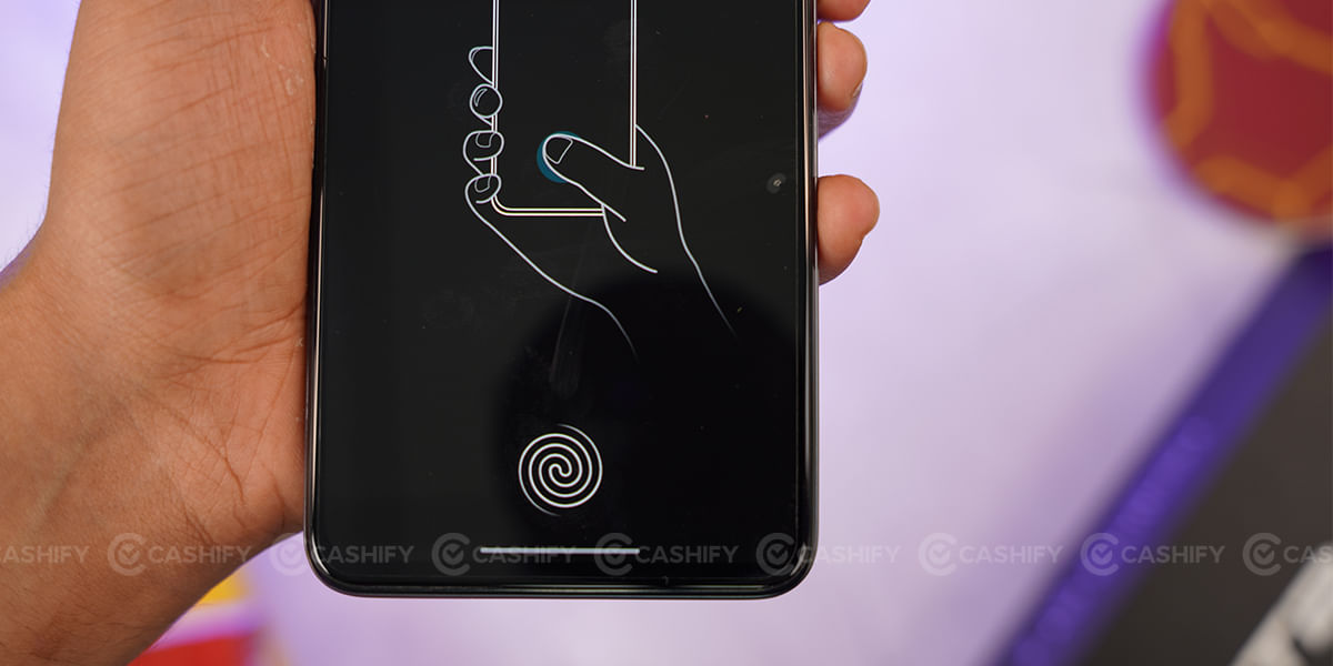Realme GT2 fingerprint reader