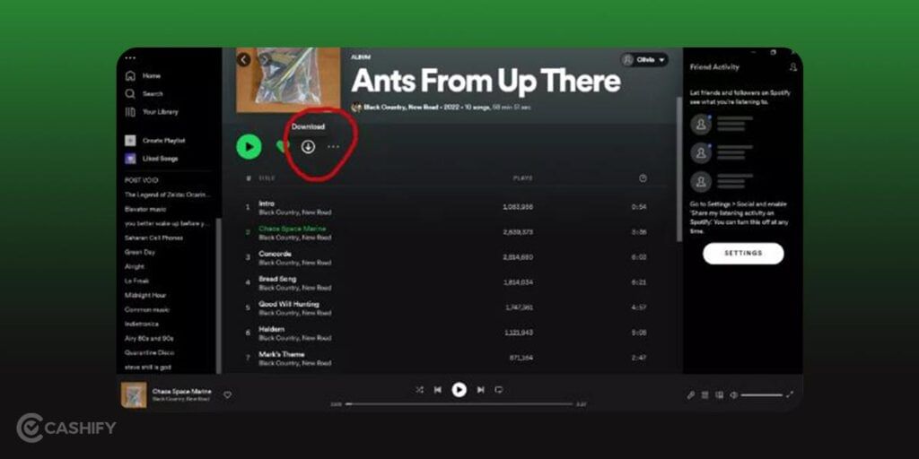 how to download songs in Spotify