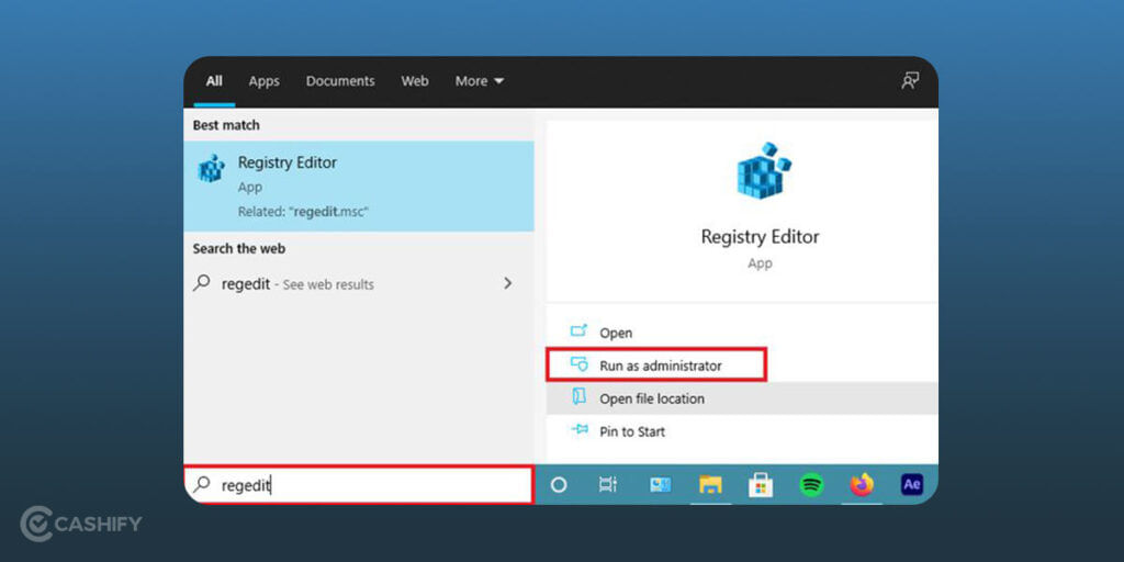 registry editor app