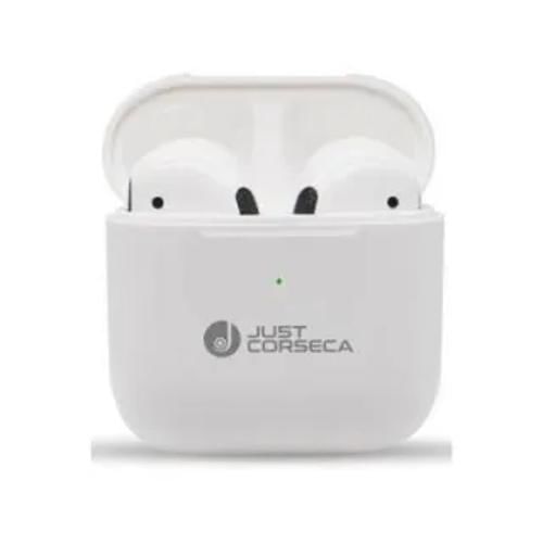 Just Corseca PLUM Truly Wireless Mini Powerbuds Front