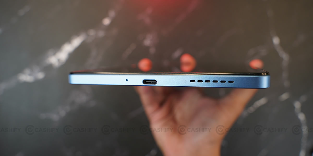 Realme Pad Mini bottom side
