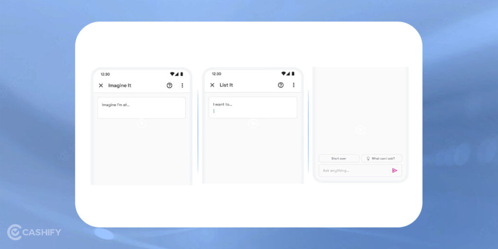 AI Test Kitchen App Features