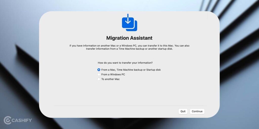 transfer files on mac