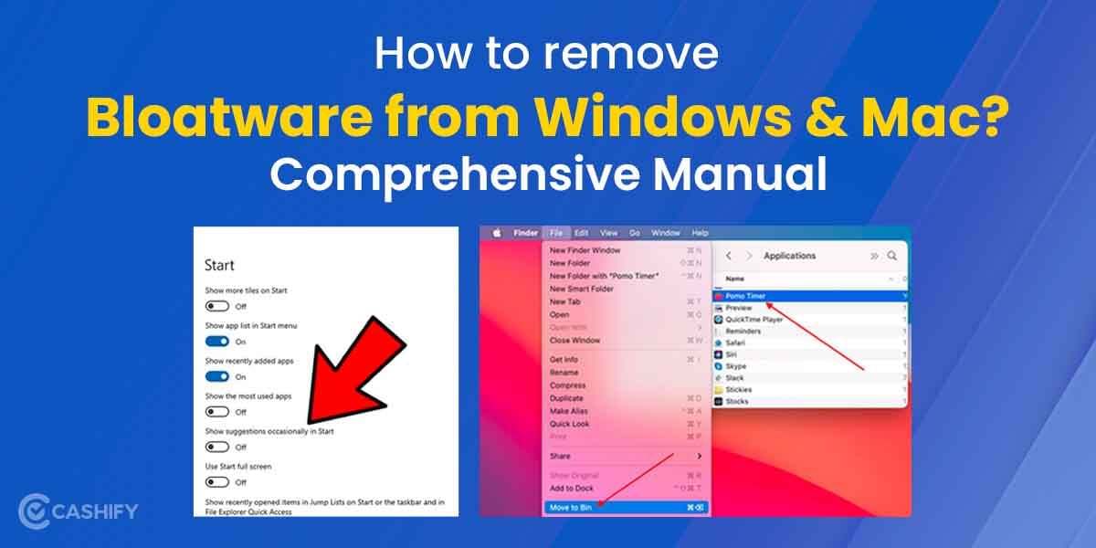 How To Remove Bloatware From Windows & Mac? Comprehensive Manual