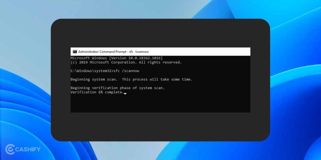 How To Fix Corrupted Files on Windows Using SFC Scan