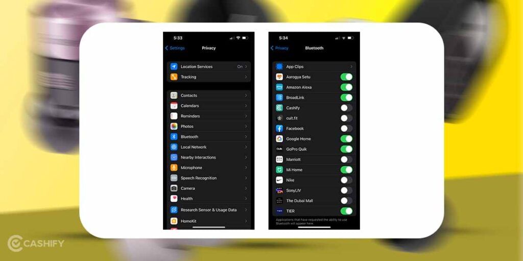 Disable Other Apps asking for Bluetooth Permission