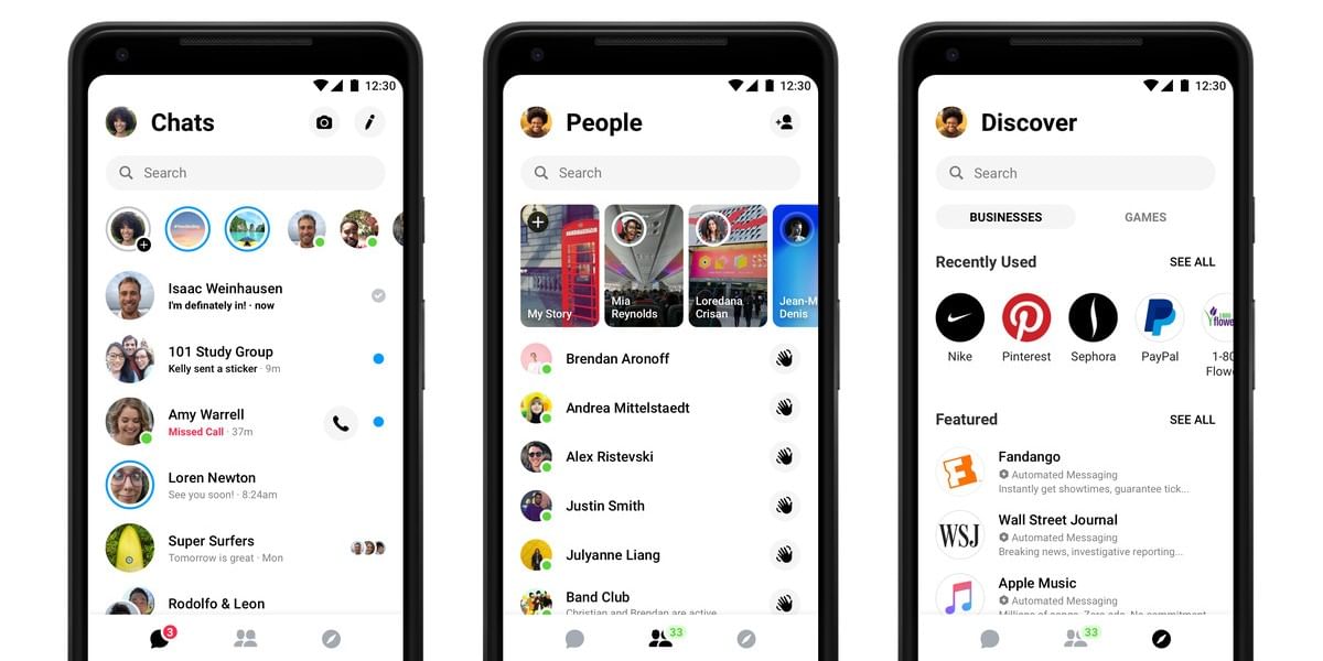 Dedicated Calls Tab