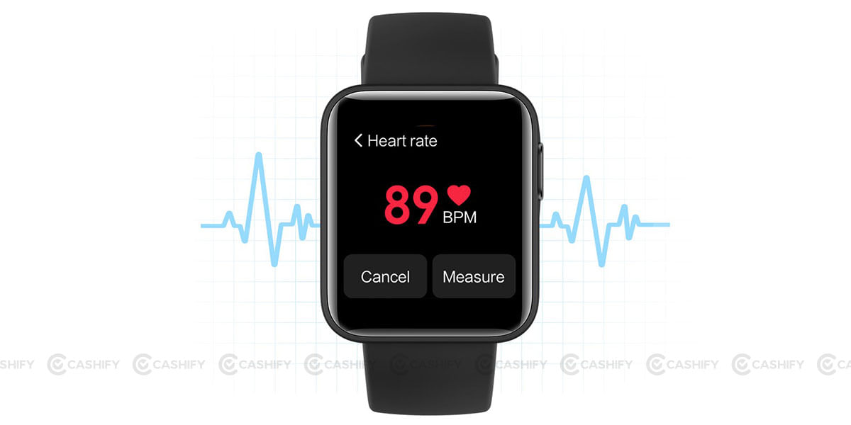 Redmi Watch heart rate monitor