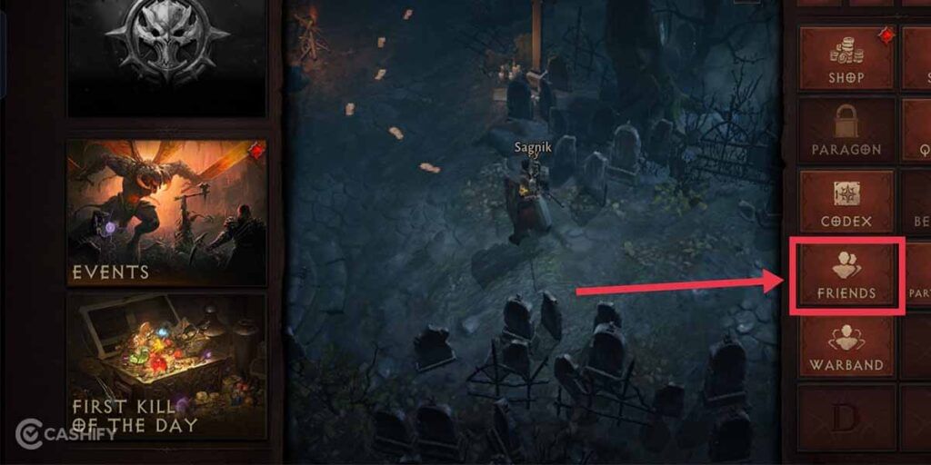 How To Play With Friends In Diablo Immortal Step 2