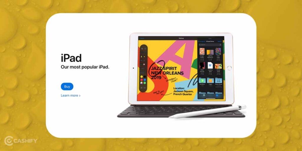 Apple iPad 8th Gen Specifications