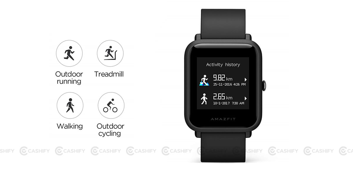 Amazfit Bip Lite Fitness Features