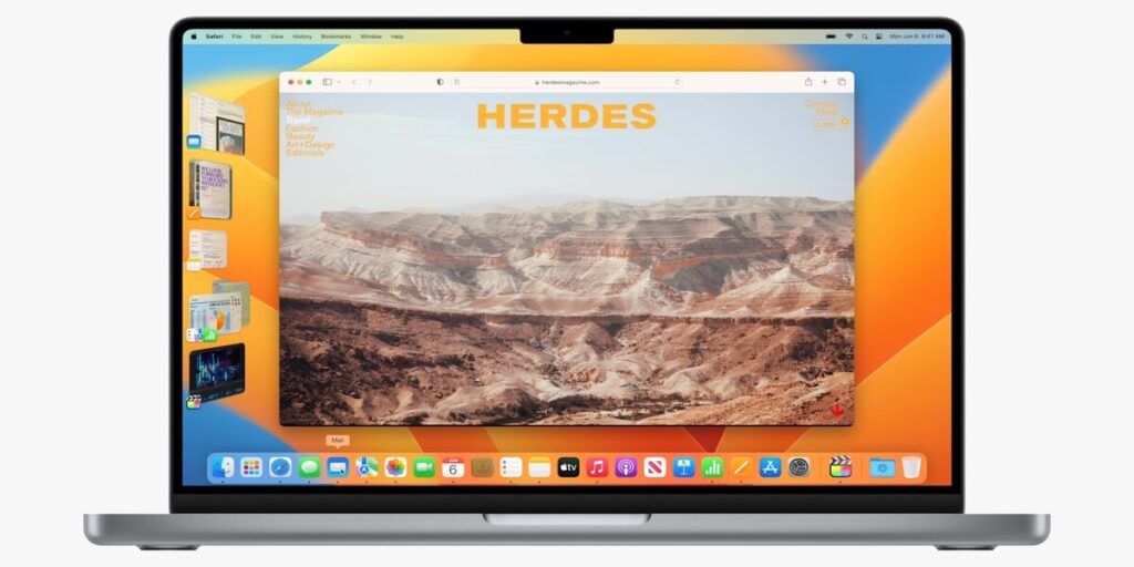 Stage manager macos 13 ventura