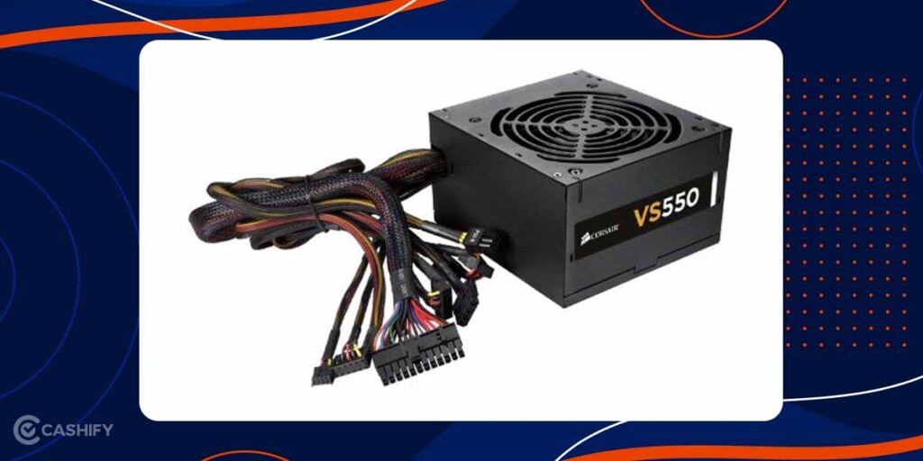 Corsair VS550 550W Best SMPS for PC