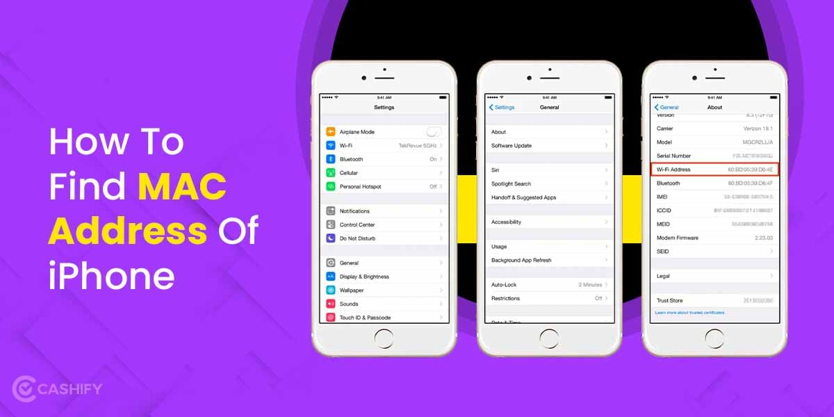 Check These 2 Simple Methods To Find The MAC Address On An iPhone