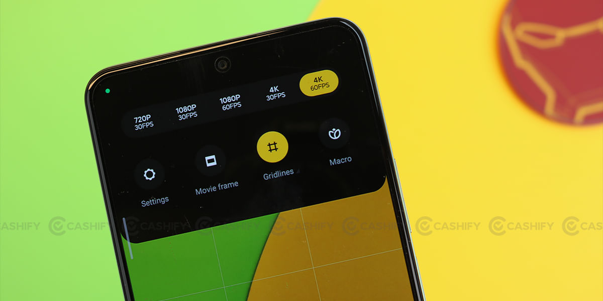 POCO F4 video recording