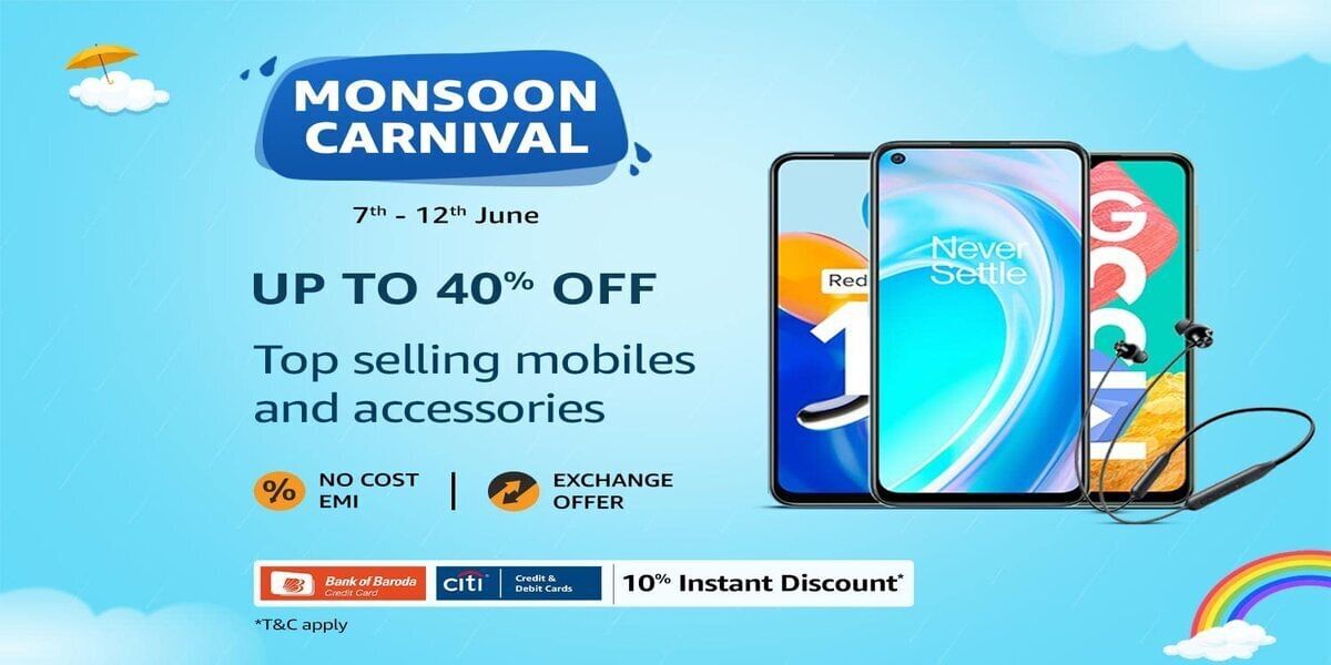 Best Mobile Accessories To Grab From Amazon Monsoon Carnival Sale